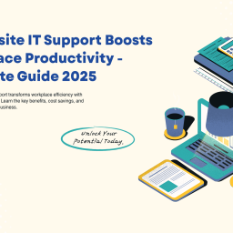 Onsite IT Support Improves Workplace Productivity
